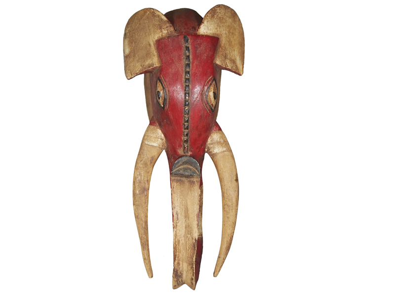 Large Ivory Coast Elephant Mask